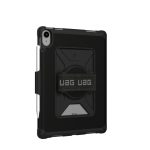 Funda negra Urban Armor Gear Metropolis para tablets de 27.7 cm (10.9 pulgadas), SKU 12339LB14040, diseñada para máxima protección y durabilidad.