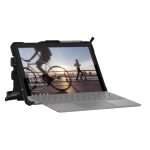 Funda Urban Armor Gear Plasma para tablet de 25,4 cm en colores negro y gris, SKU 321073114343