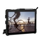 Funda Urban Armor Gear Plasma para tablet de 25,4 cm en colores negro y gris, SKU 321073114343