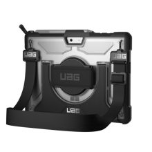 Funda Urban Armor Gear Plasma para tablet de 25,4 cm en colores negro y gris, SKU 321073114343