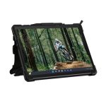 Urban Armor Gear funda para tablet de 13 pulgadas, color negro y transparente. SKU 324012114343