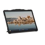 Funda negra Urban Armor Gear Metropolis SE para Microsoft Surface Pro 9, 10 y 11 con 33 cm de tamaño. SKU: 324015B14040