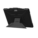Funda negra Urban Armor Gear Metropolis SE para Microsoft Surface Pro 9, 10 y 11 con 33 cm de tamaño. SKU: 324015B14040