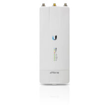 Imagen del punto de acceso Ubiquiti AF-3X en color blanco que ofrece una velocidad de hasta 500 Mbit/s. SKU: AF-3X.
