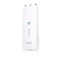 Ubiquiti AirFiber AF-5XHD con velocidad de 1000 Mbit/s en color blanco soportando Energía sobre Ethernet (PoE). SKU AF-5XHD