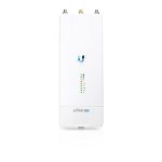 Ubiquiti AirFiber AF-5XHD con velocidad de 1000 Mbit/s en color blanco soportando Energía sobre Ethernet (PoE). SKU AF-5XHD