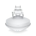 Puente WiFi Ubiquiti UISP airFiber 60 XR blanco con alta capacidad y largo alcance, SKU AF60-XR