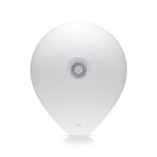 Puente WiFi Ubiquiti UISP airFiber 60 XR blanco con alta capacidad y largo alcance, SKU AF60-XR