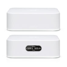 Router inalámbrico AmpliFi Instant, doble banda con frecuencias de 2,4 GHz y 5 GHz, color blanco, SKU AFi-INS-UK. Ideal para redes domésticas y pequeñas oficinas.