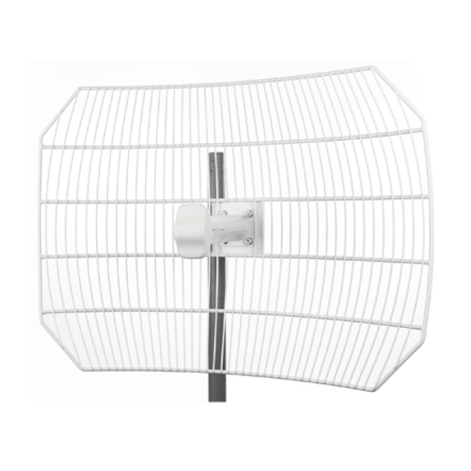 Ubiquiti antena para red inalámbrica 23 dBi Imagen de la antena para red Ubiquiti AG-HP-5G23 con una ganancia de 23 dBi