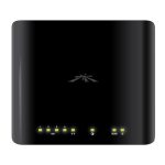 Router inalámbrico Ubiquiti Airrouter negro, banda única 2.4 GHz, SKU: AIRROUTER