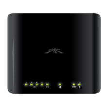 Router inalámbrico Ubiquiti Airrouter negro, banda única 2.4 GHz, SKU: AIRROUTER