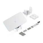 Router inalámbrico Ubiquiti E7-Audience en color blanco, compatible con PoE y velocidad de hasta 11500 Mbit/s. SKU: E7-Audience