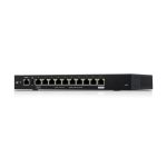 Ubiquiti EdgeRouter 10X router negro con 10 puertos gigabit y alta velocidad, SKU ER-10X