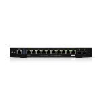Router Ubiquiti EdgeRouter ER-12 con 12 puertos Gigabit Ethernet y color negro, SKU ER-12