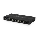 Router Ubiquiti EdgeRouter ER-12 con 12 puertos Gigabit Ethernet y color negro, SKU ER-12