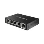 Ubiquiti ER-X router negro, modelo de alto rendimiento con SKU ER-X