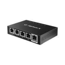 Ubiquiti ER-X router negro, modelo de alto rendimiento con SKU ER-X
