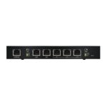 Ubiquiti EdgeRouter ERPOE-5, router negro con PoE, Gigabit Ethernet y SKU ERPOE-5