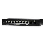 Switch Ubiquiti EdgeSwitch 10X Gestionado L2 Gigabit Ethernet con Energía sobre Ethernet (PoE), color negro, SKU: ES-10X