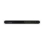 Switch Ubiquiti ES-16-150W, gestionado L2/L3, 16 puertos Gigabit Ethernet, con PoE, color negro.