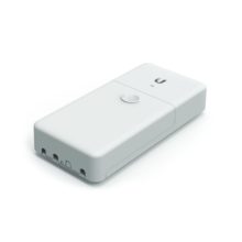 Convertidor de medio interno Ubiquiti F-POE-G2 de 1000 Mbit/s en color blanco
