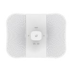 Puente Wifi Ubiquiti LiteBeam AC en color blanco, capaz de alcanzar velocidades de hasta 450 Mbit/s, SKU: LBE-5AC-Gen2.