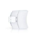 Ubiquiti UISP airMAX LiteBeam AC de 5 GHz XR en color blanco, compatible con Energía sobre Ethernet (PoE). SKU: LBE-5AC-XR
