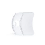 Ubiquiti UISP airMAX LiteBeam AC de 5 GHz XR en color blanco, compatible con Energía sobre Ethernet (PoE). SKU: LBE-5AC-XR