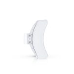 Ubiquiti UISP airMAX LiteBeam AC de 5 GHz XR en color blanco, compatible con Energía sobre Ethernet (PoE). SKU: LBE-5AC-XR