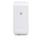 Imagen del puente WiFi Ubiquiti LocoM2 con capacidad de 150 Mbit/s en color blanco, SKU LocoM2(EU)