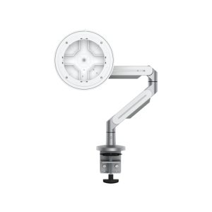 Ubiquiti monitor 21.5 pulgadas con pantalla de alta resolución en colores plata y blanco, SKU UACC-Display-AM