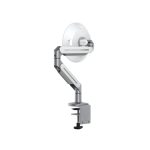 Ubiquiti monitor 21.5 pulgadas con pantalla de alta resolución en colores plata y blanco, SKU UACC-Display-AM