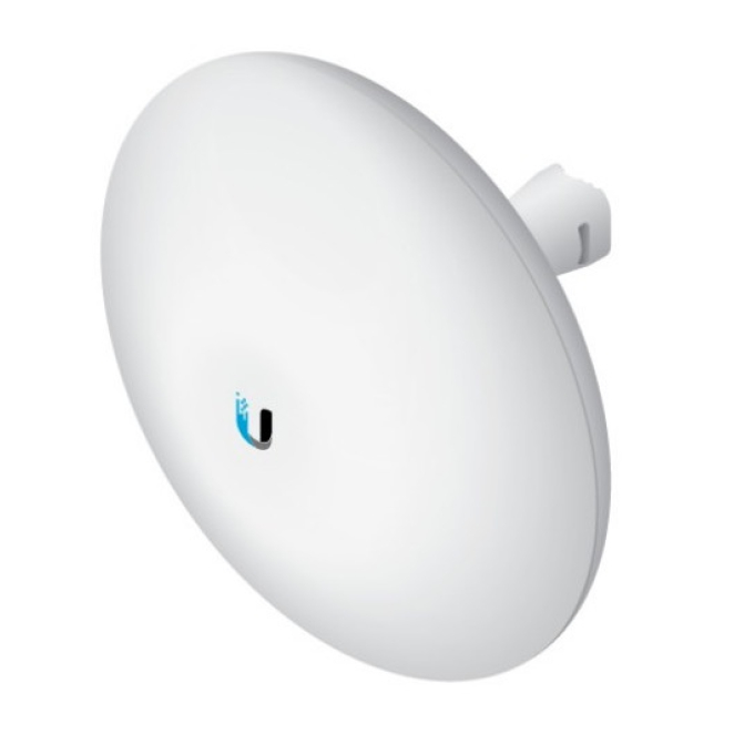 Ubiquiti NanoBeam M5 antena red inalámbrica 19 dBi Antena de red inalámbrica Ubiquiti NanoBeam M5 AC-19 con 19 dBi de ganancia. SKU NBE-5AC-19