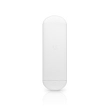 Ubiquiti NanoStation AC de 1000 Mbit/s en color blanco con soporte para Energía sobre Ethernet (PoE), SKU NS-5AC