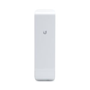 Puente WiFi Ubiquiti NanoStation M5 blanco, diseño compacto y antena integrada, SKU NSM5(EU)