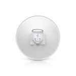 Antena direccional Ubiquiti PowerBeam 2AC con ganancia de 18 dBi, SKU PBE-2AC-400, para redes inalámbricas.