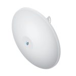 Imagen de la antena para red direccional Ubiquiti PBE-5AC-500 con especificaciones 27 dBi y SKU PBE-5AC-500