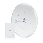 Antena sectorial Ubiquiti PBM10 con ganancia de 34,4 dBi para mejorar la conectividad en redes inalámbricas