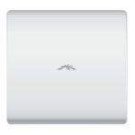 Imagen del Ubiquiti PowerBridge M5, puente inalámbrico blanco, 150 Mbit/s, SKU PBM5. Ideal para conexiones de red de alta velocidad.