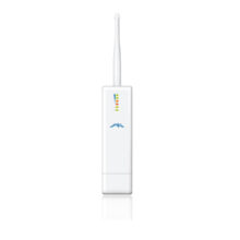 Ubiquiti PicoStationM2HP, velocidad de 100 Mbit/s, en color blanco, con PoE, SKU: PICOM2HP.