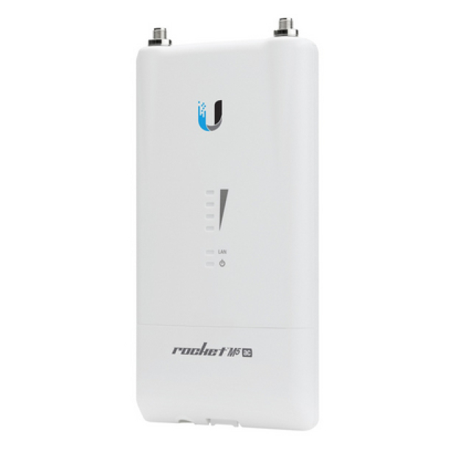 Ubiquiti Router Inalámbrico 5ac Lite 450 Mbit/s Ubiquiti Rocket 5ac Lite, velocidad de 450 Mbit/s en color blanco, SKU R5AC-Lite