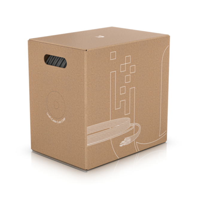 Ubiquiti cable de red Cat6 U/UTP Blanco 305 m Cable de red Ubiquiti U-Cable-C6-CMP blanco de 305 metros, categoría 6 y U/UTP SKU: U-CABLE-C6-CMP