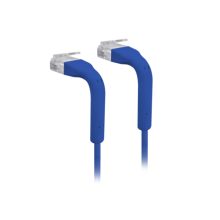 Ubiquiti U-CABLE-PATCH-3M-RJ45-BL cable de red azul Cat6 de 3 metros, ideal para conexiones en red de alta velocidad