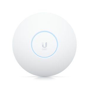 Punto de acceso Ubiquiti UniFi6 Enterprise blanco, soporta 4800 Mbit/s y energía sobre Ethernet, SKU U6-ENTERPRISE