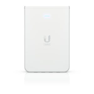 Ubiquiti Unifi 6 In-Wall de alta velocidad 4800 Mbit/s en blanco, compatible con Energía sobre Ethernet, modelo U6-IW