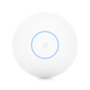 Punto de acceso Ubiquiti UniFi 6 Long-Range en color blanco, capacidad de 3000 Mbit/s, compatible con Energía sobre Ethernet (PoE), SKU U6-LR