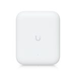 Punto de acceso inalámbrico Ubiquiti U7 Pro para exterior, 8600 Mbps de velocidad, color blanco, con soporte para energía sobre Ethernet (PoE). SKU: U7-Pro-Outdoor