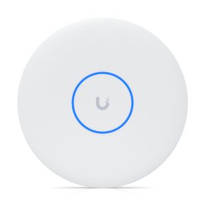 Punto de acceso Ubiquiti U7 Pro XGS con velocidad de 8600 Mbit/s, color blanco y Energía sobre Ethernet (PoE), U7-PRO-XGS