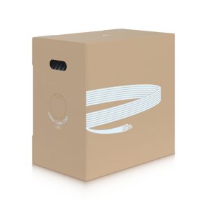 Ubiquiti UACC-Cable-C6A-CMP cable de red color blanco, 305 metros, categoría Cat6a, tipo U/UTP (UTP)